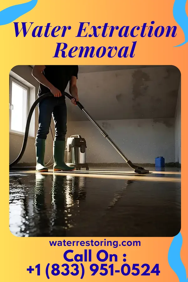 Water Extraction Removal in Wanaque, NJ
